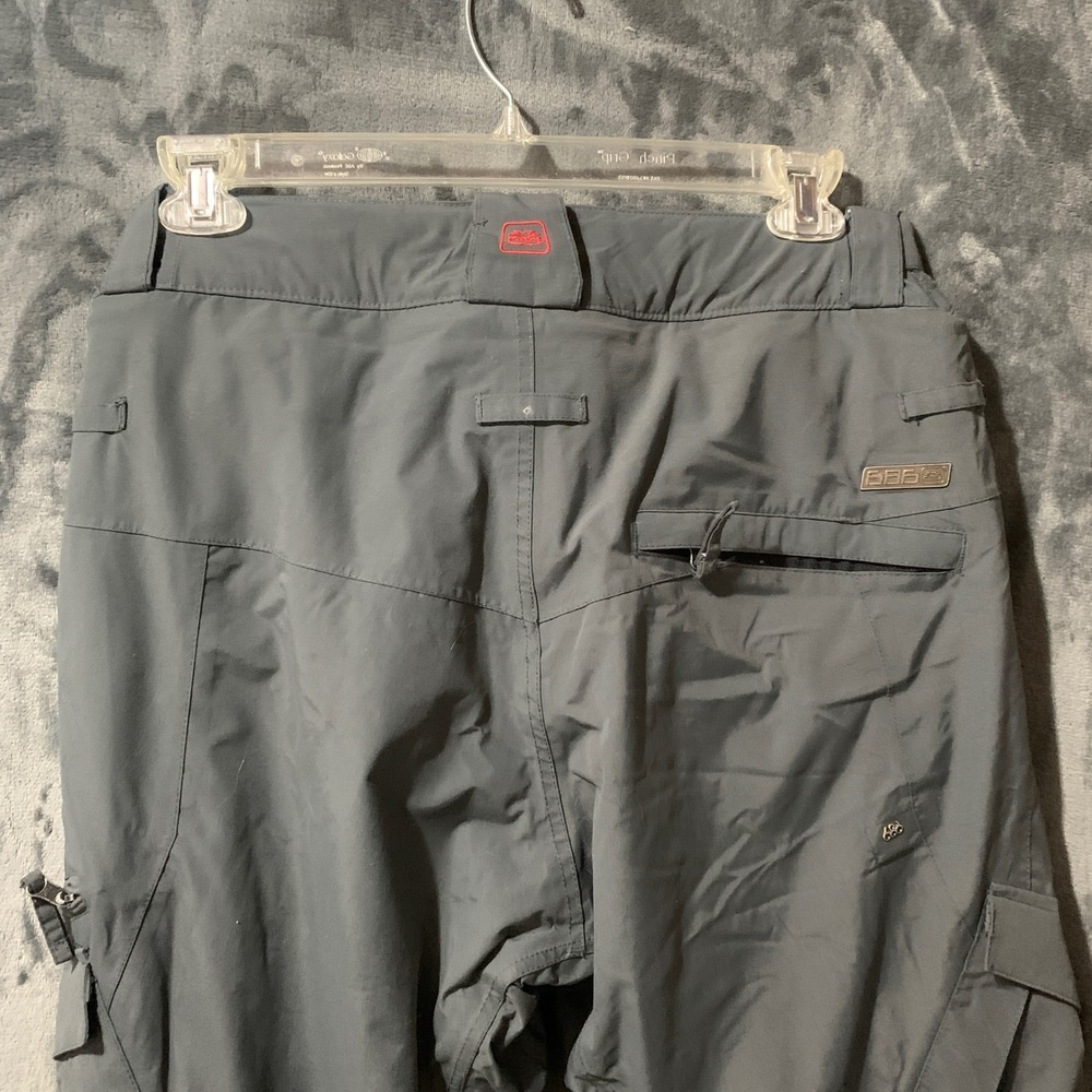 686 Snow Pants Mens M Smarty Grey Cargo Detachable Lining BOA Compatible - Picture 7 of 16